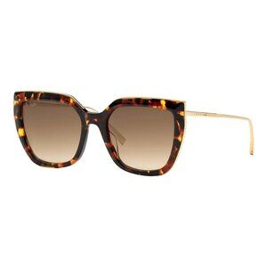A0426Z New CHOPARD Havana Cat Eye IKCH319 0745 Sunglasses Women